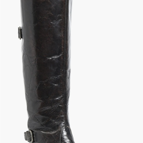 Born Gibb Leather Tall Riding Wide Calf Boots size 8.5 - Picture 3 of 10